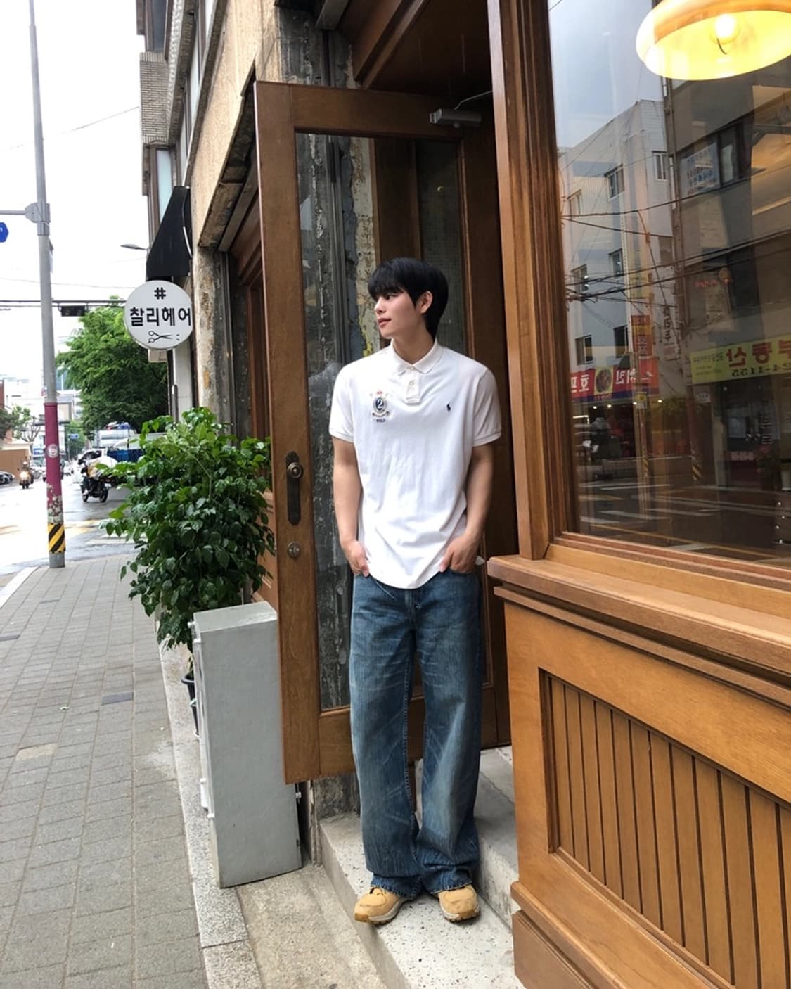 폴로 정품 치프키프 자수 pk 화이트 상품이미지2
