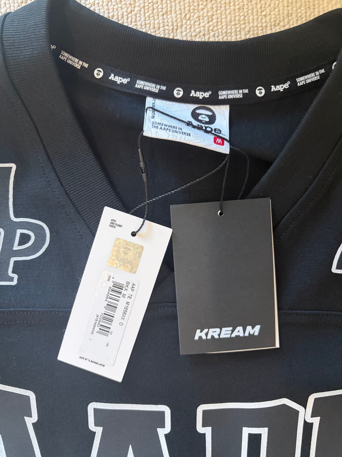 Aape 남성 반팔티 새거 M 상품이미지2