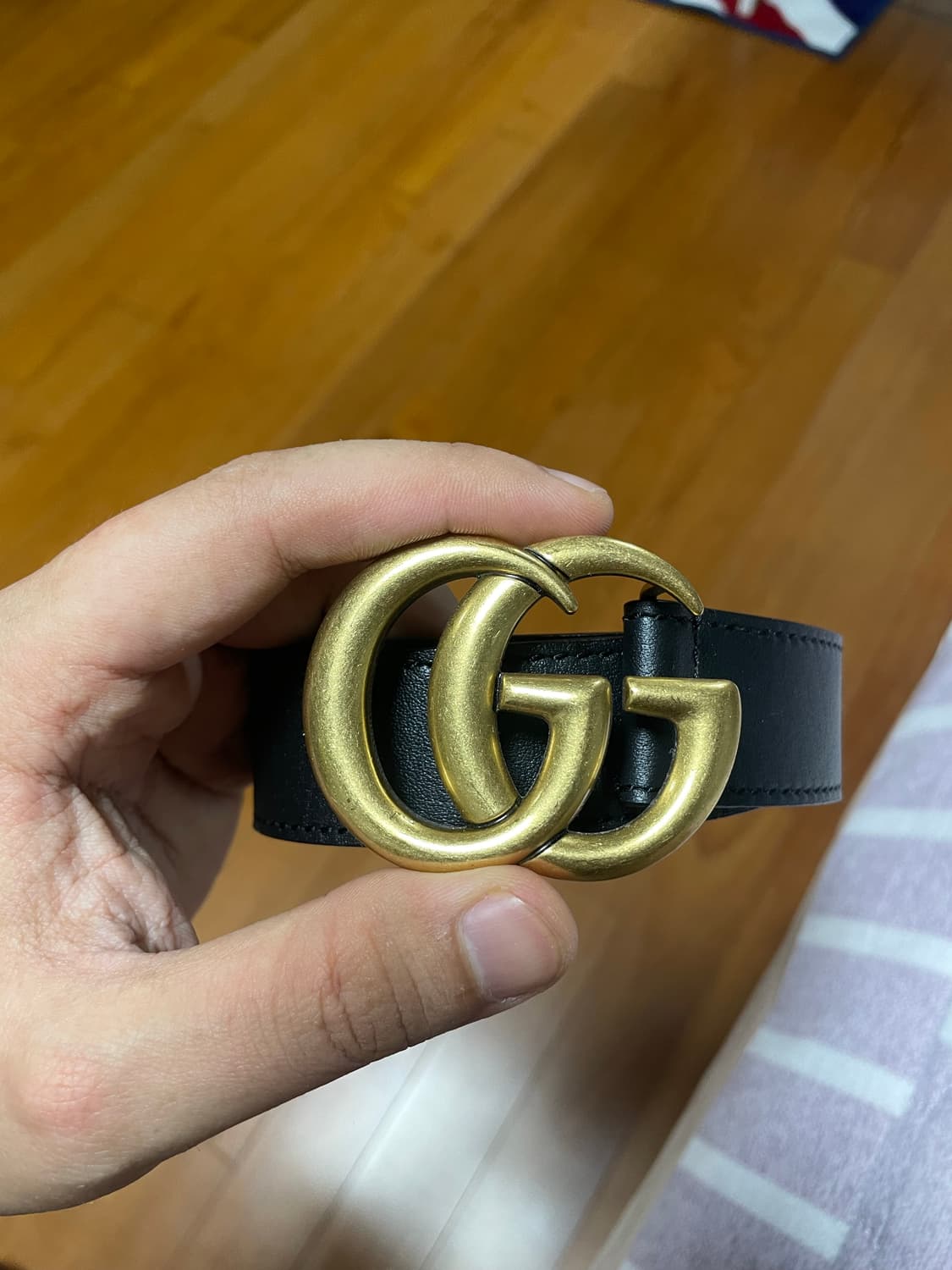 구찌 GG 금장 마몬트 벨트 팝니당 상품이미지1