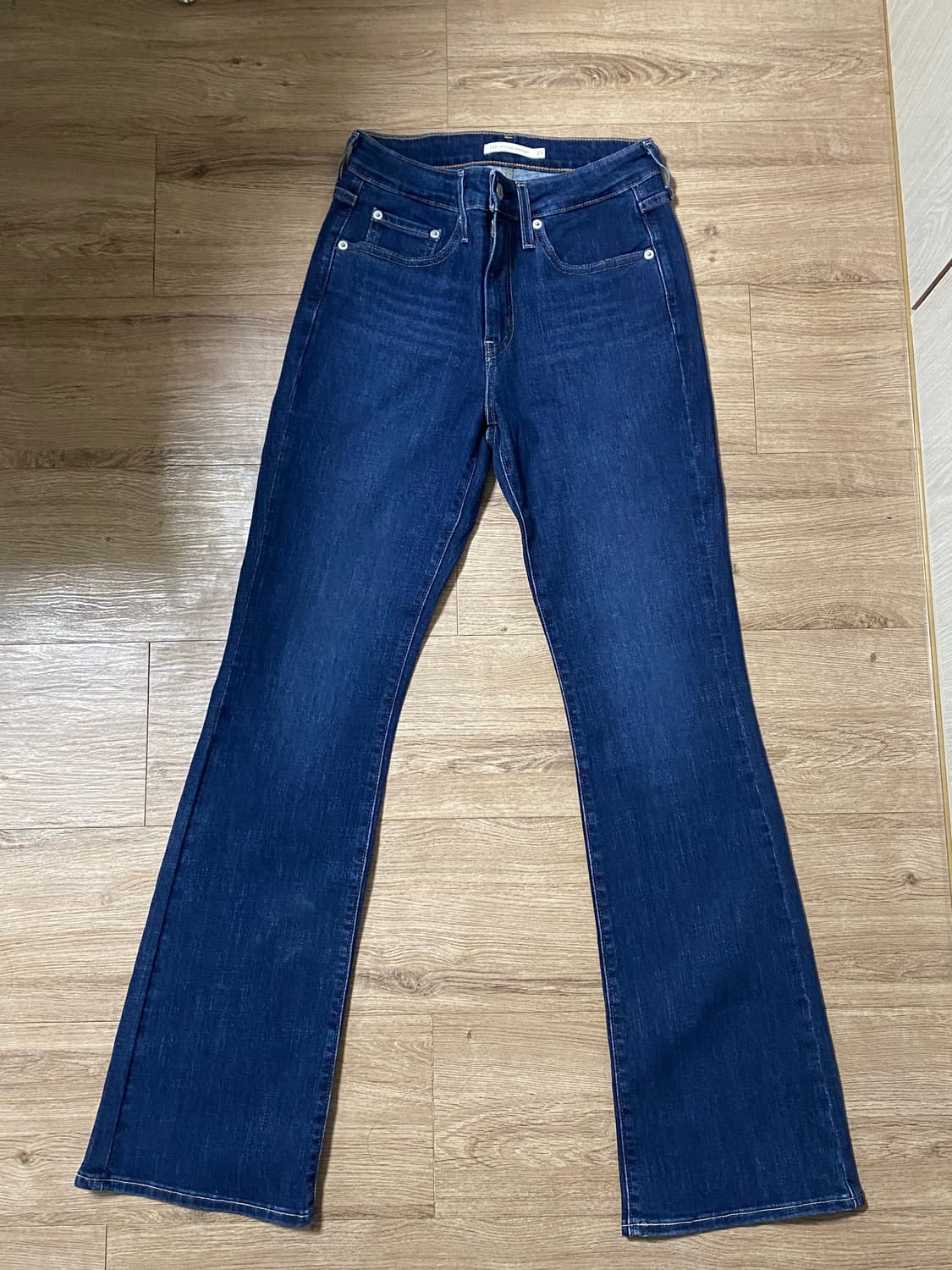 리바이스 725 하이라이즈 부츠컷 진청 27 상품이미지3