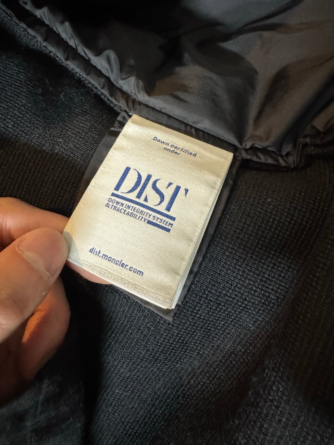 몽클레르 패딩 울 가디건 블랙 - 24FW 상품이미지6