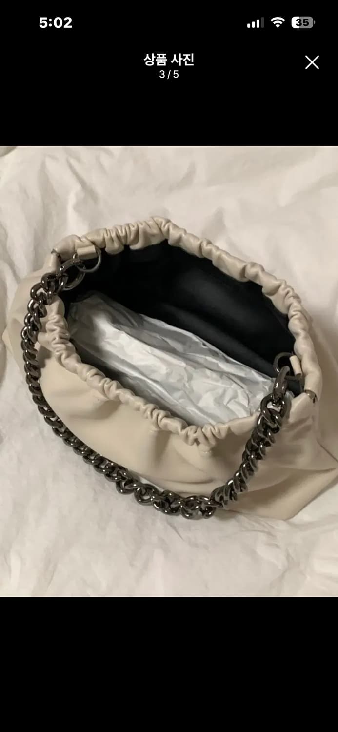 세이모온도 플리백 아이보리 상품이미지3