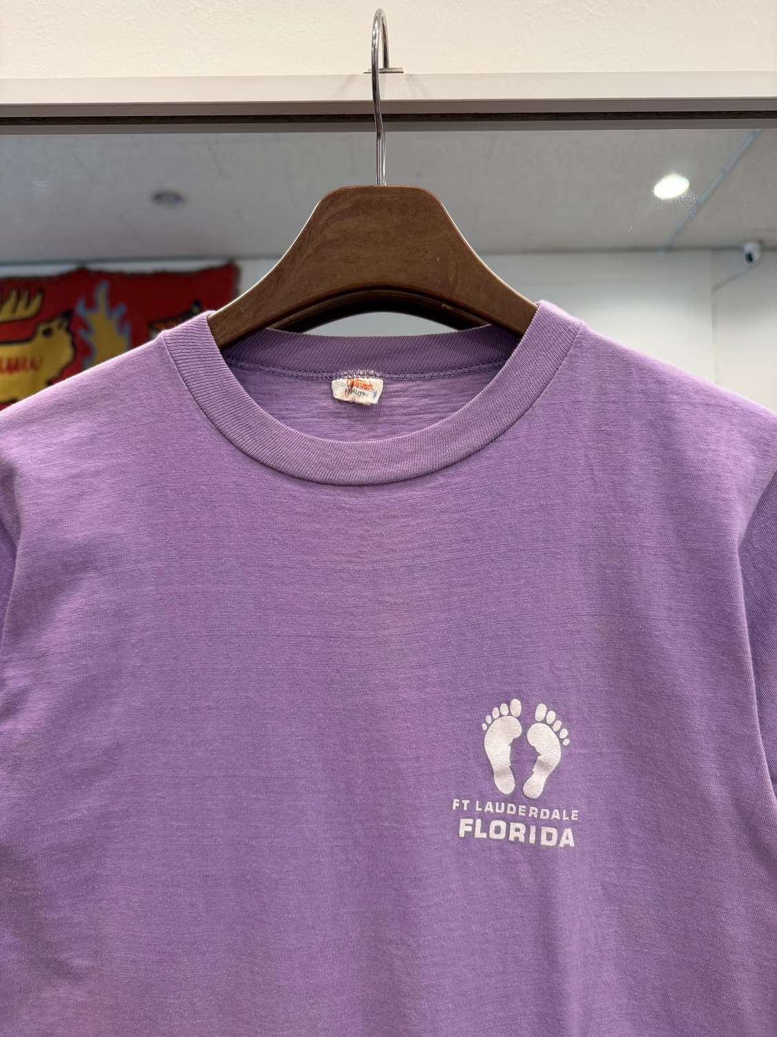 80s Sportwear 빈티지 FLORIDA 반팔 티셔츠 (USA) 상품이미지2