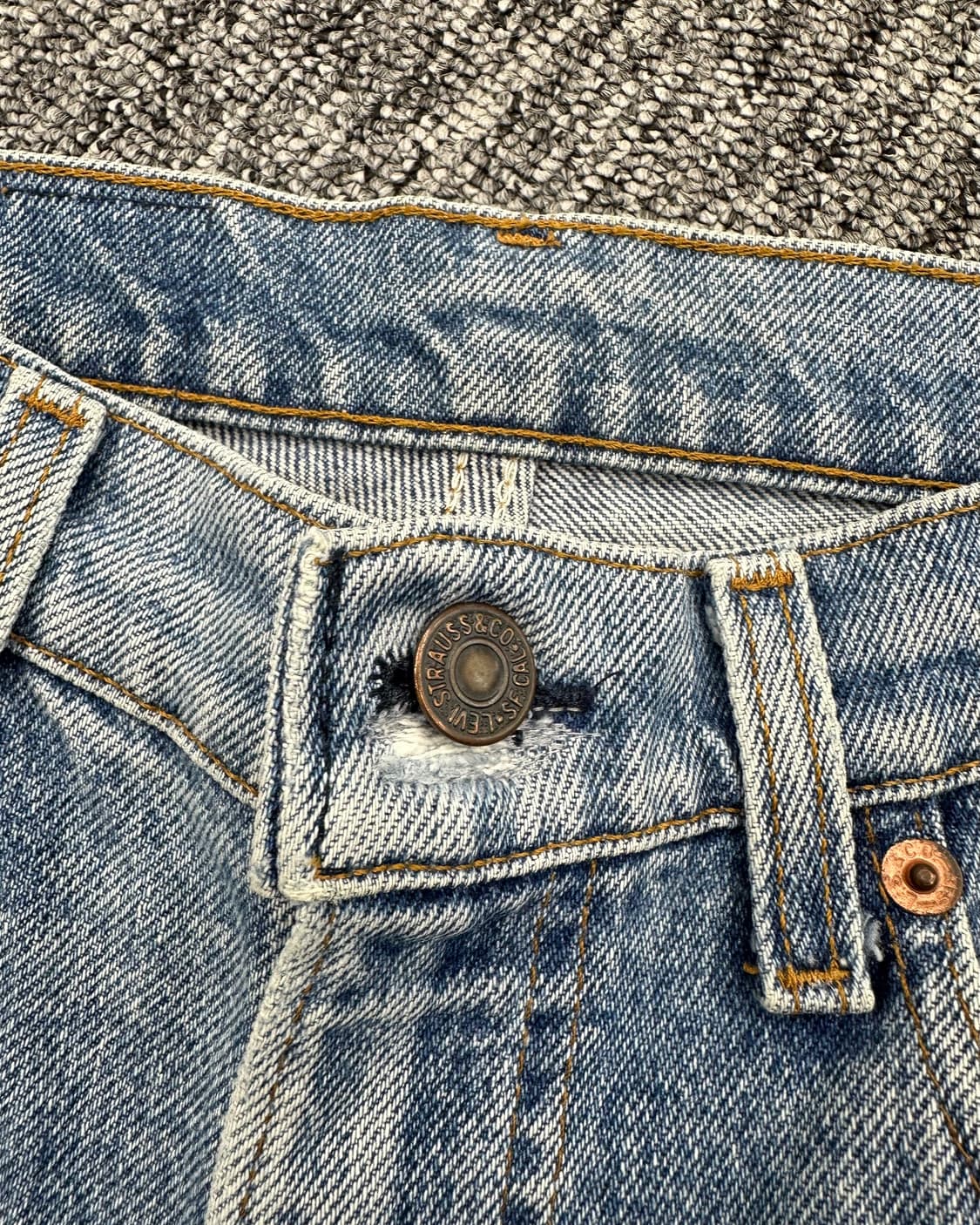 (허단38)80'S 리바이스 USA 505-M1120 상품이미지3