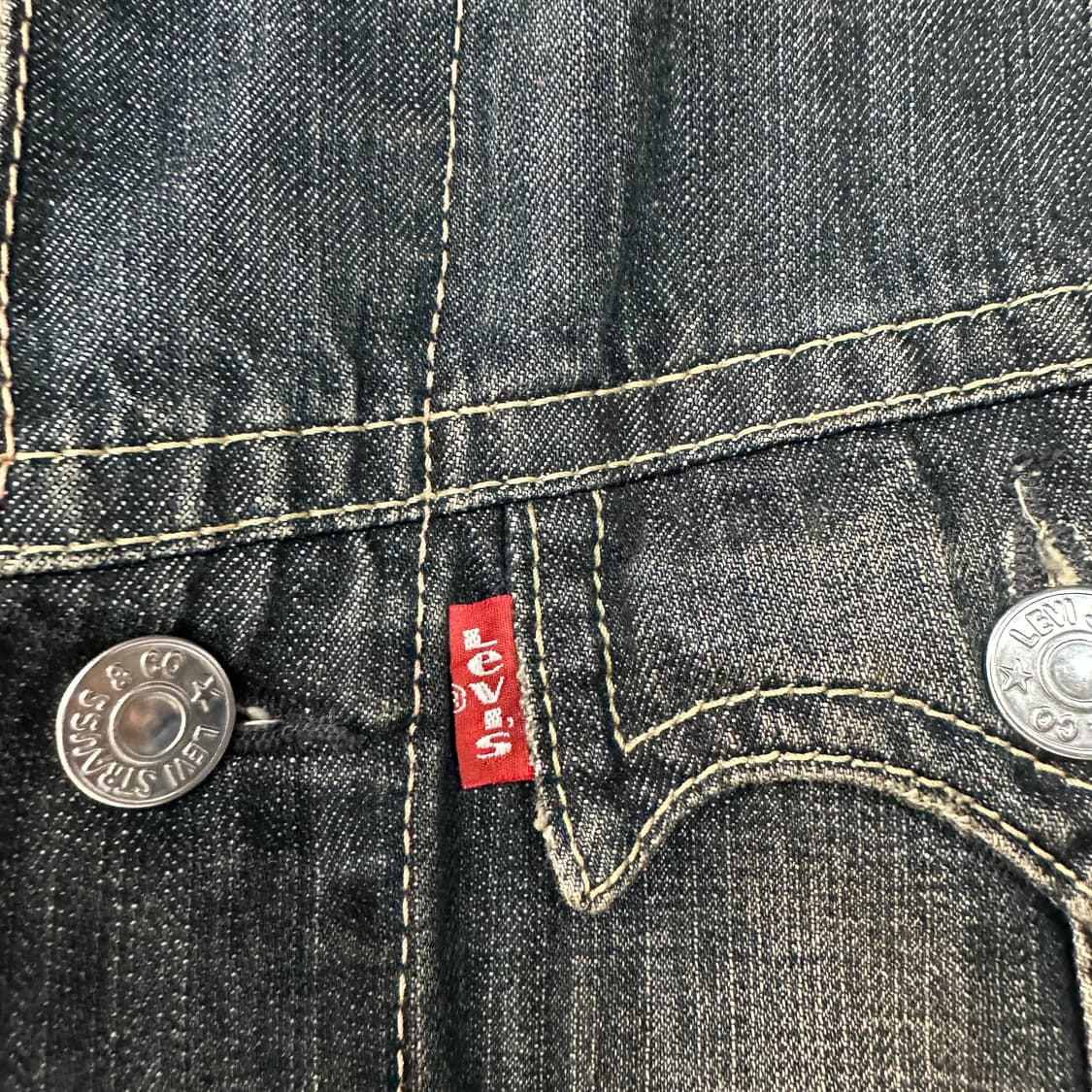 리바이스 데님 청자켓 M 상품이미지3