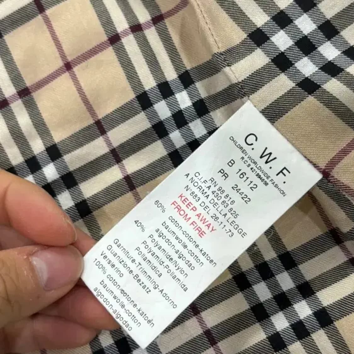 정품 버버리 퀼팅 자켓 ~55반 상품이미지8