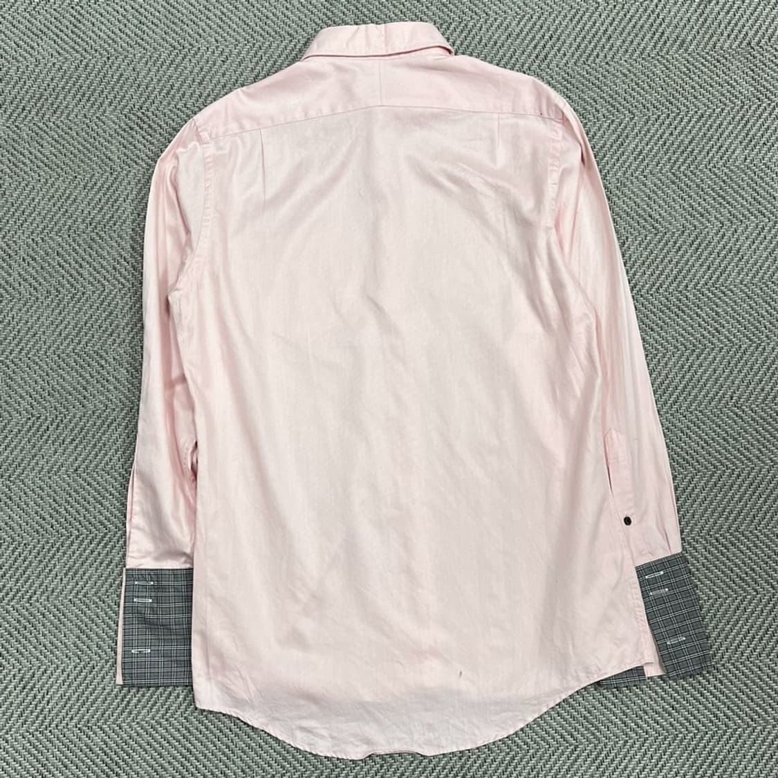 버버리 블랙라벨 노바체크 커프스 셔츠 v0947 상품이미지2