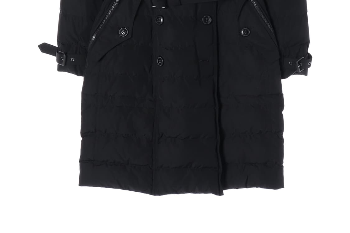 버버리 브릿 덕다운 여우모피 후디 더블버튼 롱 벨트 패딩 블랙 XS
 상품이미지5