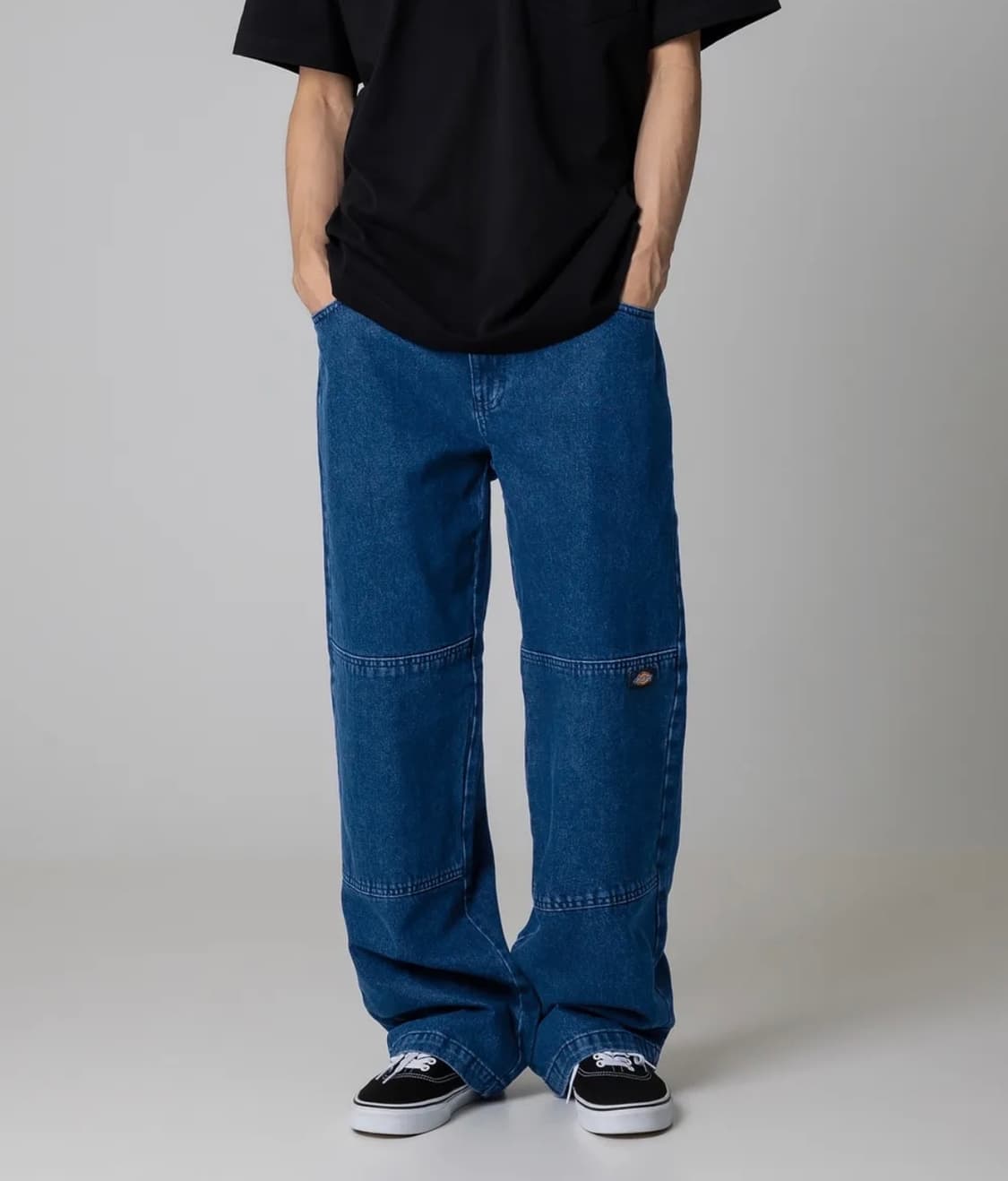 판매) 더블니 85283 루즈핏 데님팬츠 상품이미지1