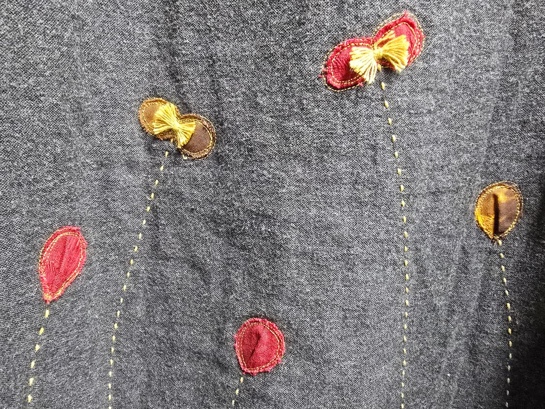 자방  지누시 면누빔 원피스. 자켓 세트 상품이미지3