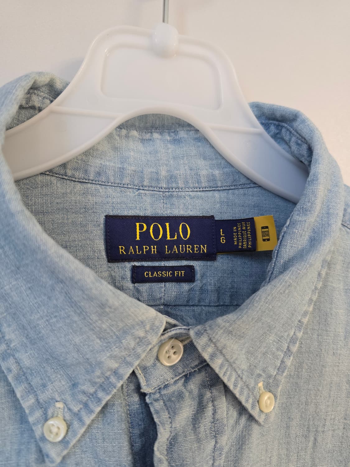 폴로 랄프로렌 샴브레이 셔츠(L, 클래식핏)
 상품이미지2