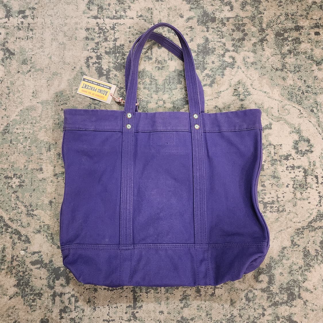 폴로 하드캔버스 빅포니 토트백 상품이미지4