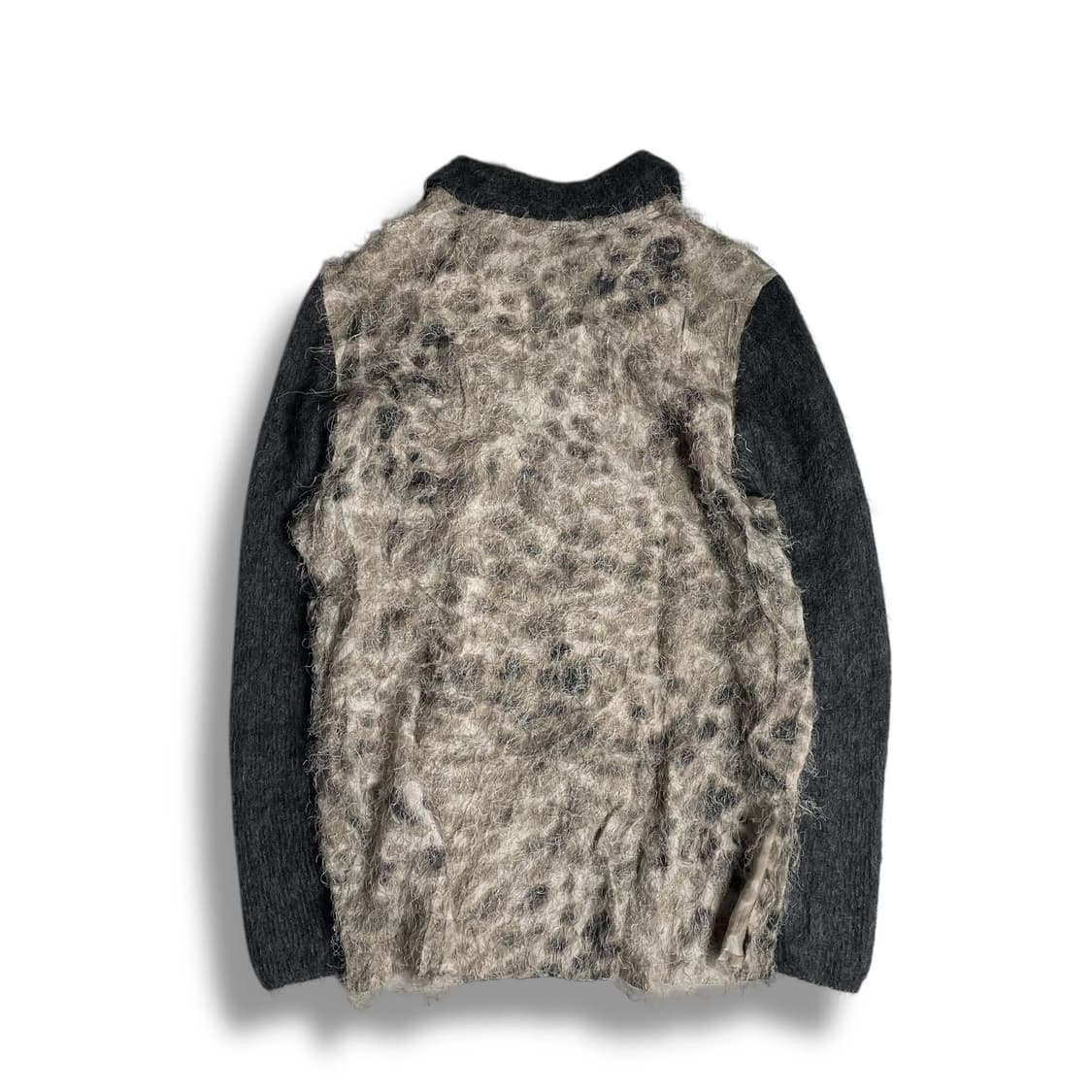 Marisa monti 헤어리 비스코스 키즈모헤어 셔츠 (italy)   상품이미지5