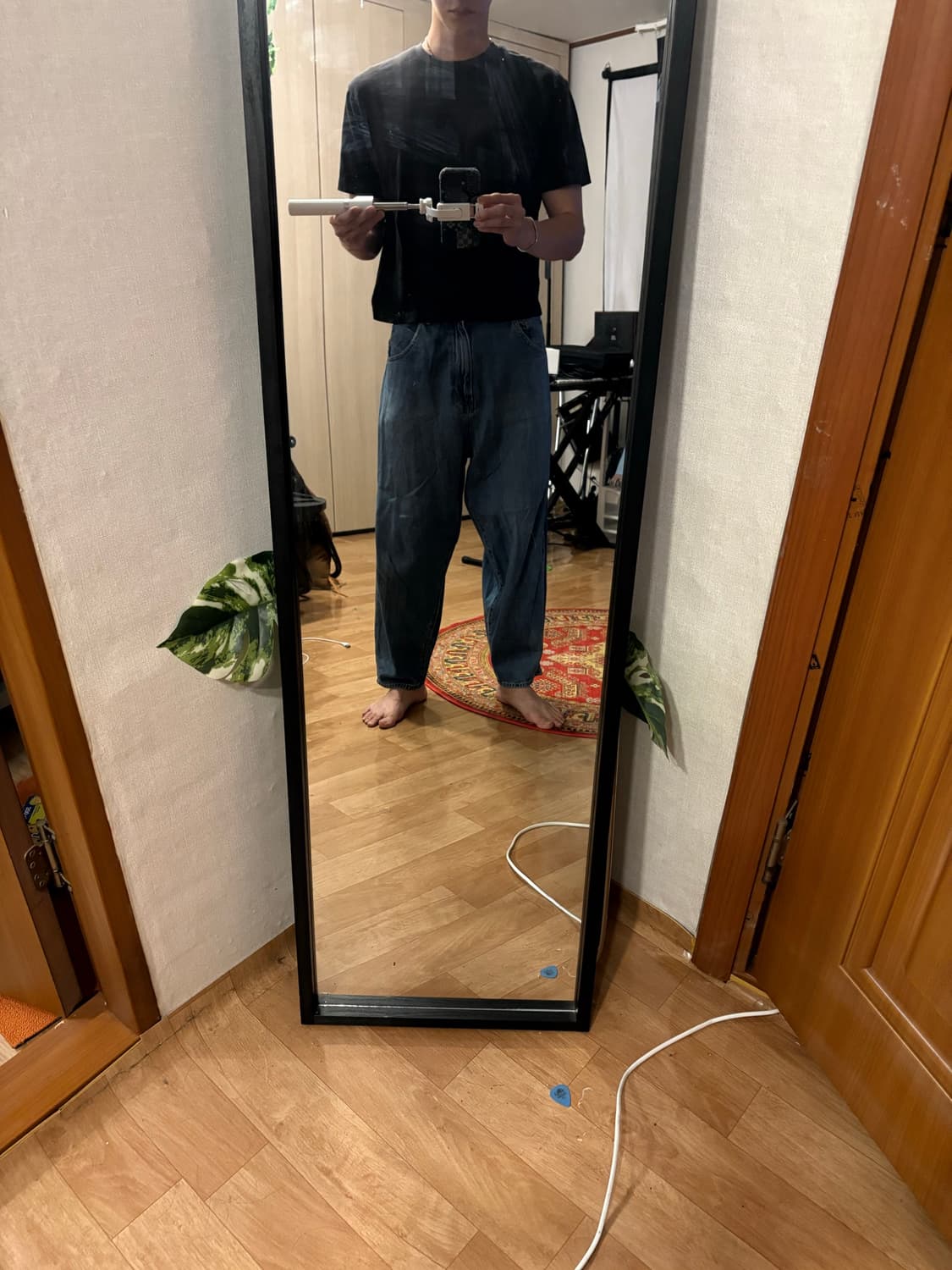 저널스탠다드 와이드 배기 데님 팬츠 상품이미지4