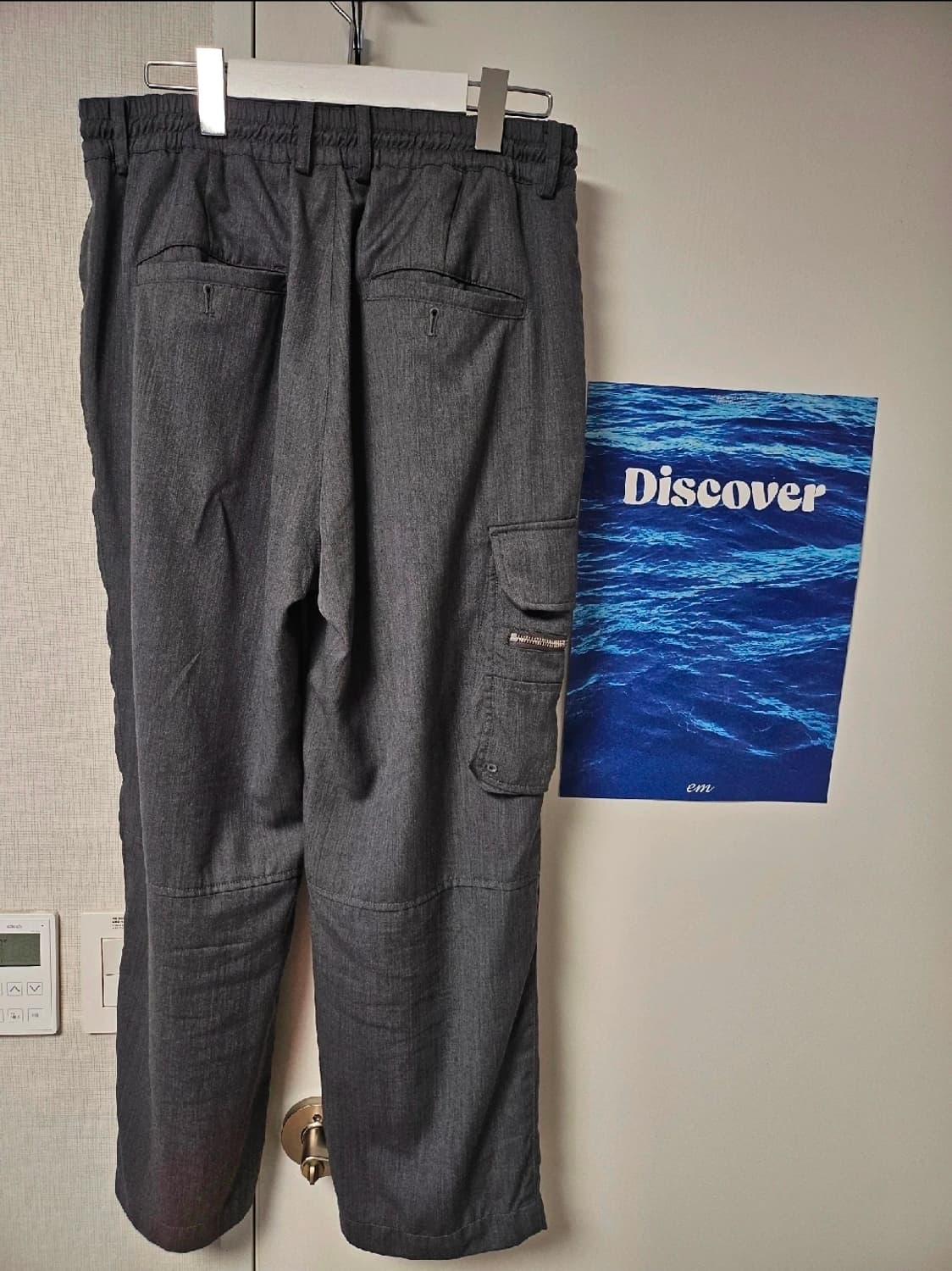 송지오옴므 자수 카고 바지 상품이미지5