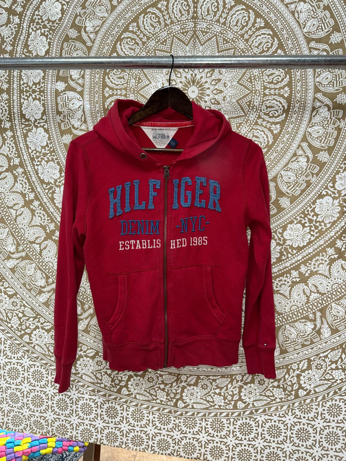 타미힐피거 기모 자수 후드집업  상품이미지3