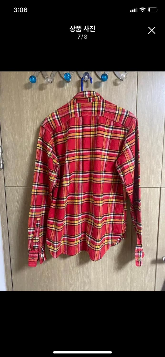 [FOB FACTORY] 코튼 체크 셔츠 L사이즈 JAPAN-MADE 상품이미지7