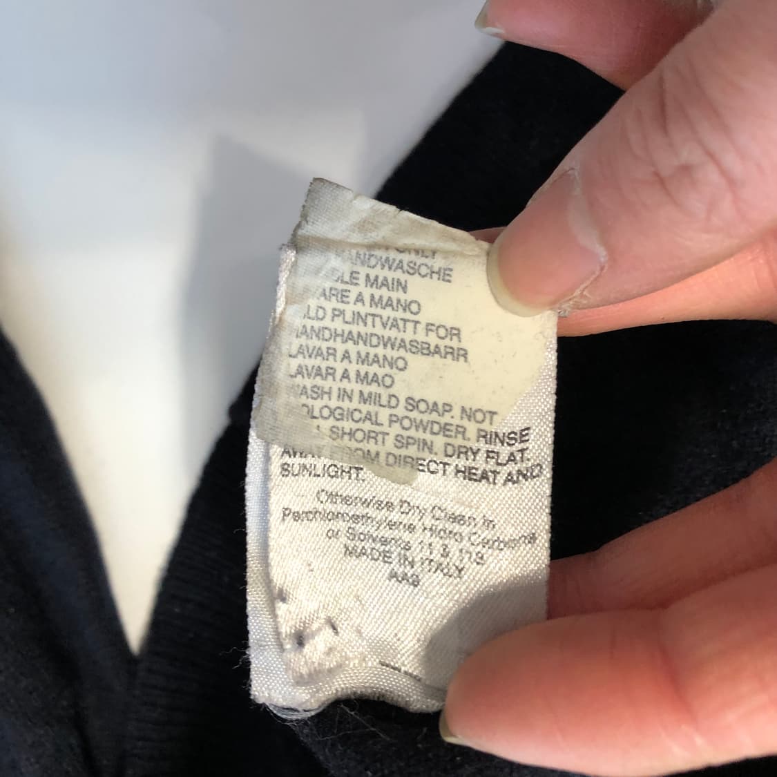 버버리 캐시미어100 니트  상품이미지6