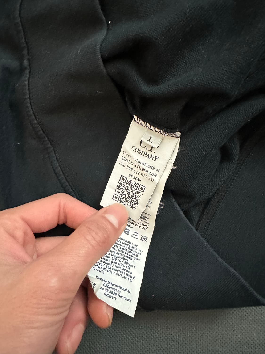 씨피컴퍼니 맨투맨 L(100-105) 상품이미지4