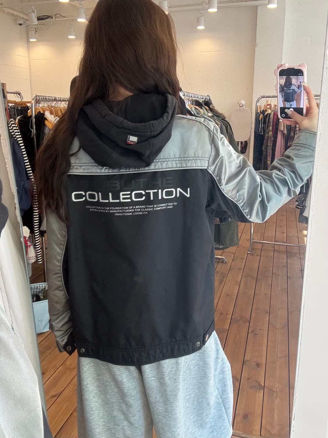 푸부 레이싱 후드 자켓 상품이미지3