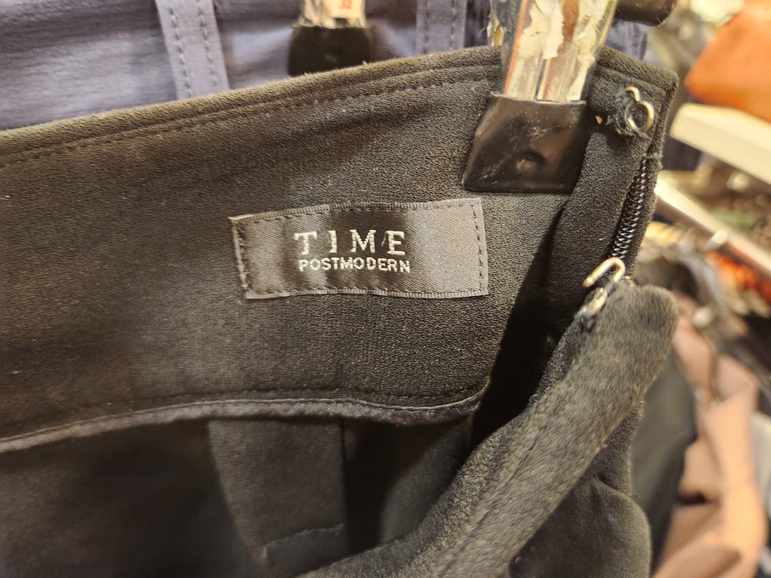 타임 블랙 팬츠 상품이미지6