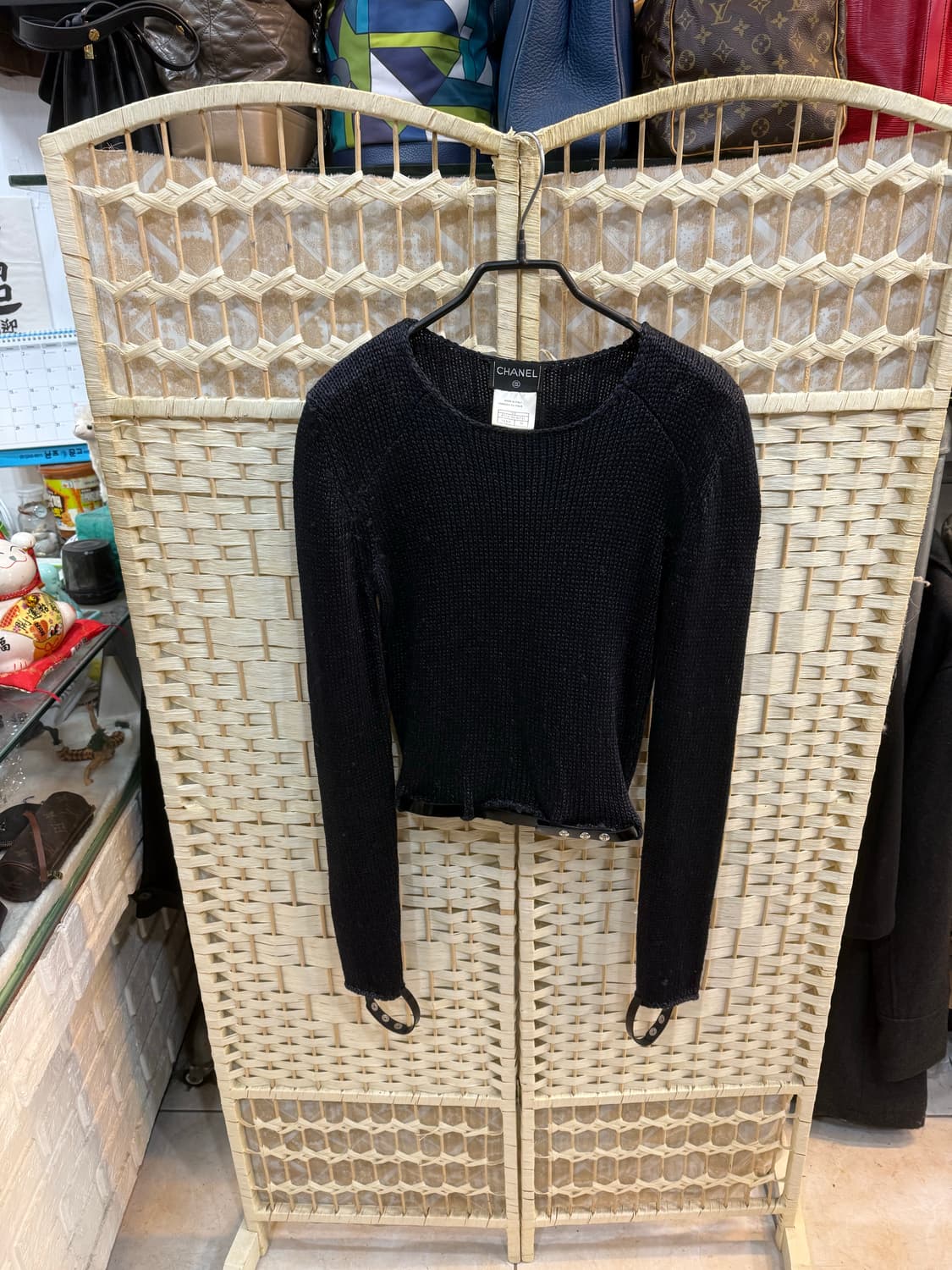 38/44-55 정품 샤넬 실크 니트 팝니다 상품이미지1
