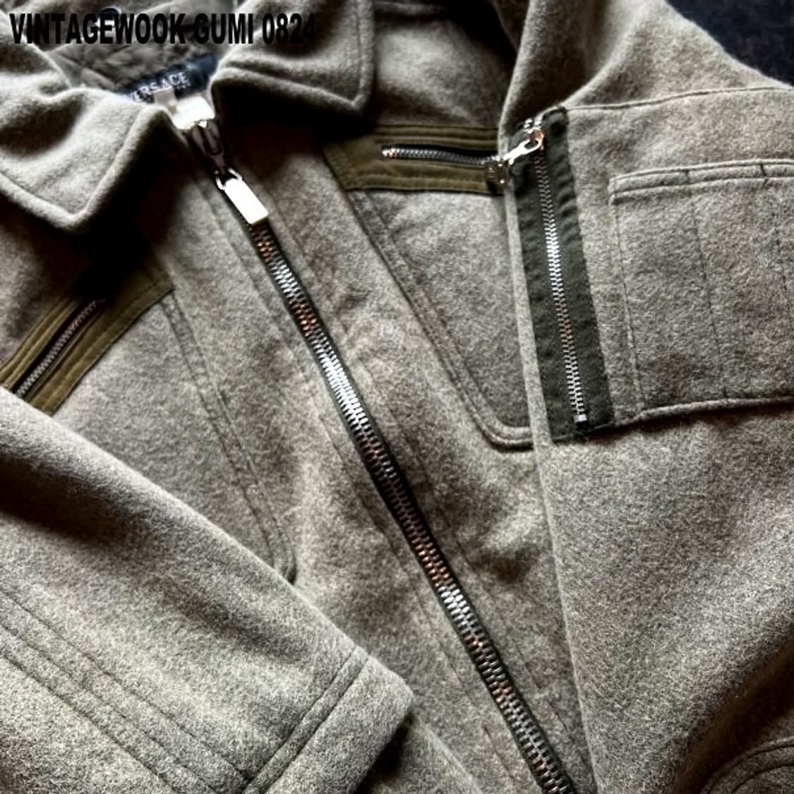 베르사체 아카이브 구형 헤비 아우터 상품이미지4