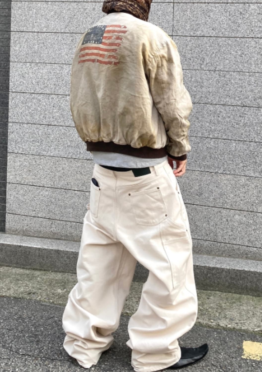 24FW Undermycar Carpenter Pants Ivory 상품이미지5