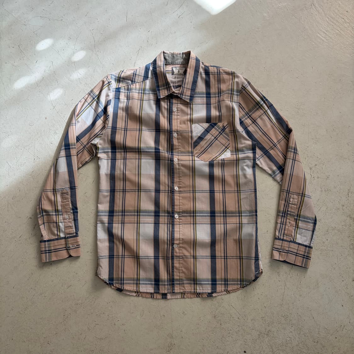 Volcom 볼컴 빈티지 체크셔츠 M 상품이미지1