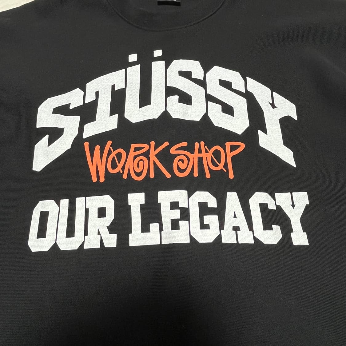 스투시 아워레가시 워크샵 스웻 맨투맨 L사이즈 상품이미지3