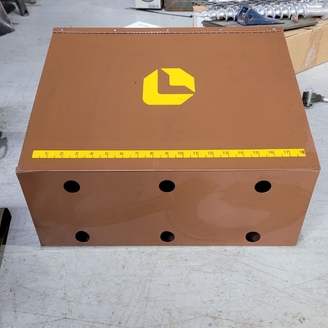 미 빈티지 강철박스 상품이미지1