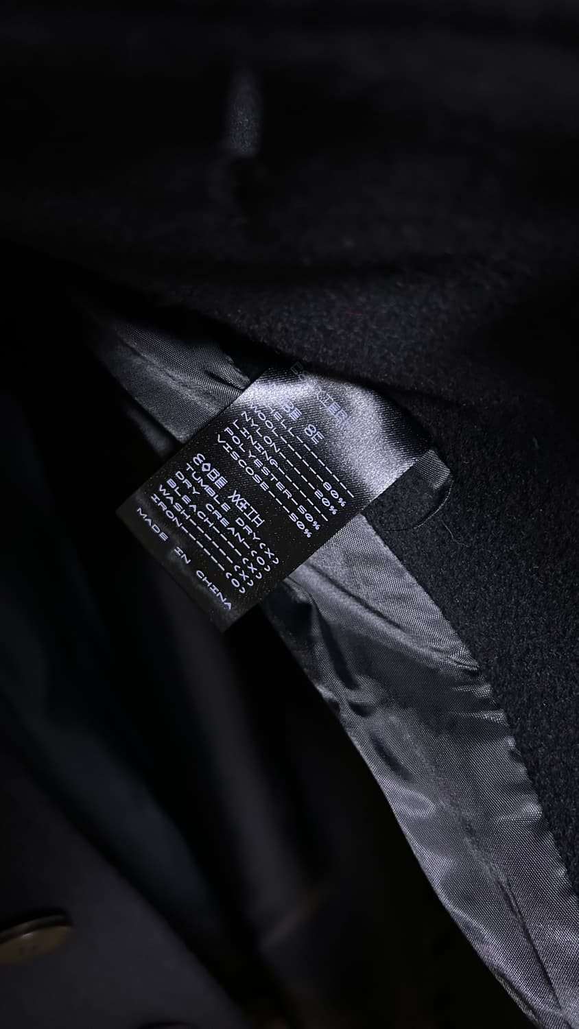 폴리테루 멜튼울 후디드코트 3 초판x 상품이미지3