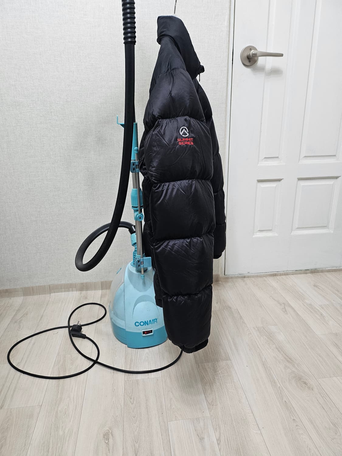 (95~100)M☆초대장급☆노스페이스 800써밋 로체 [블랙]구스다운패딩 상품이미지6