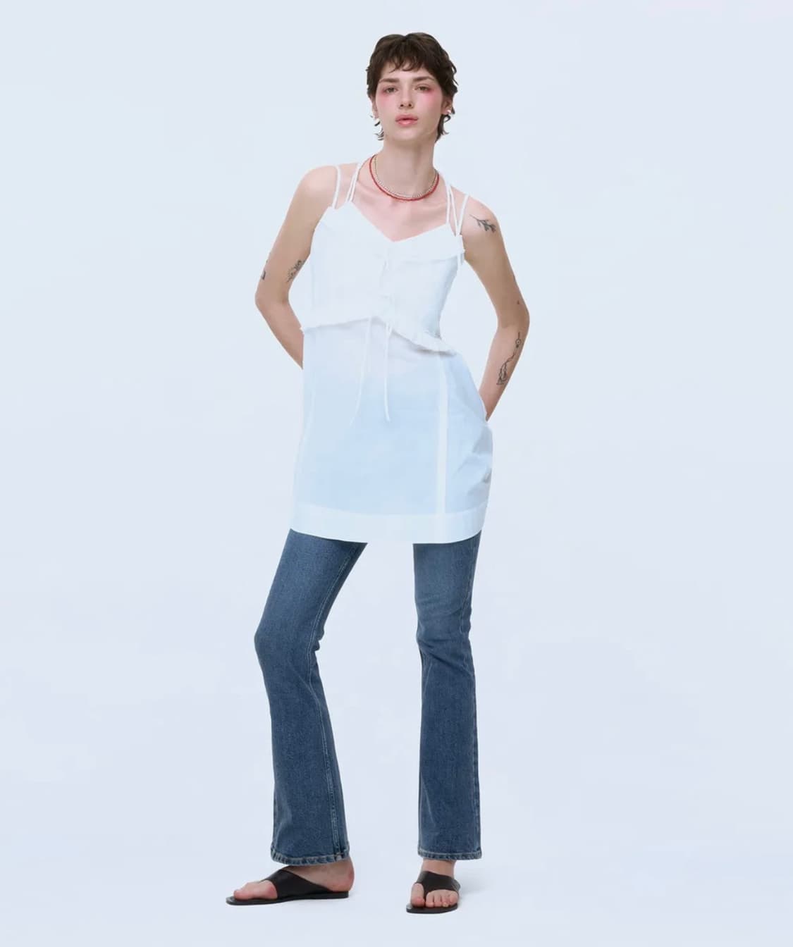 인스턴트펑크 Bootcut 01 - Blue 상품이미지1