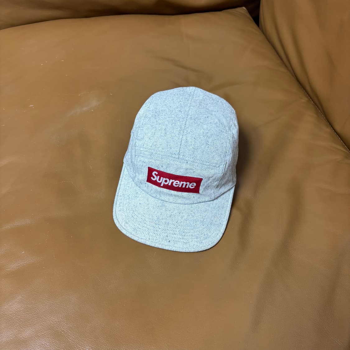 Supreme 슈프림 데님 내츄럴 캠프캡 모자 Denim Natural 상품이미지1