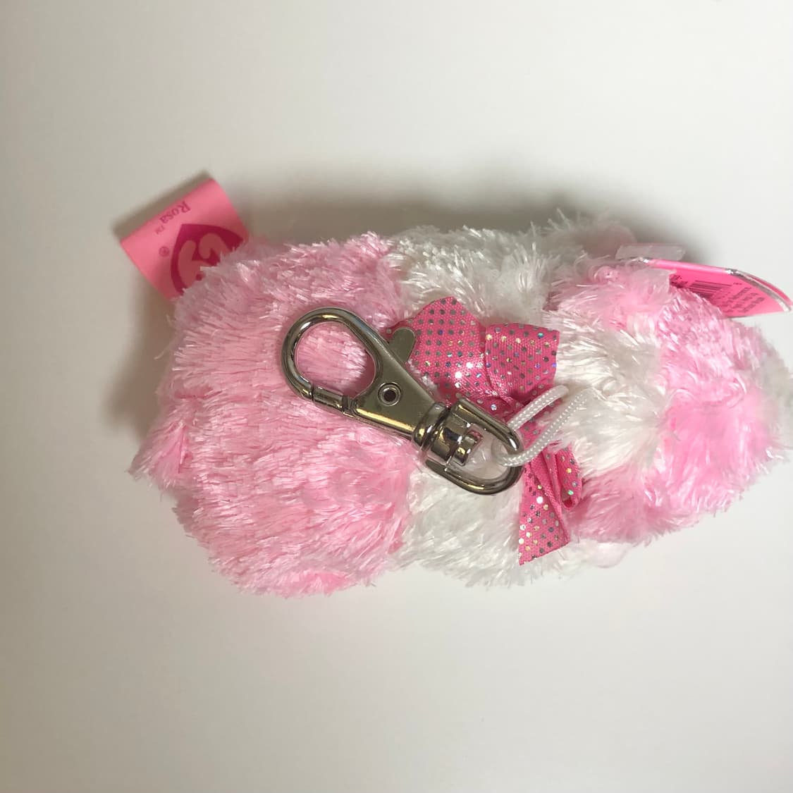 Ty beanie babies 핑크 기니피그 키링 빈티지 인형 키홀더 상품이미지8