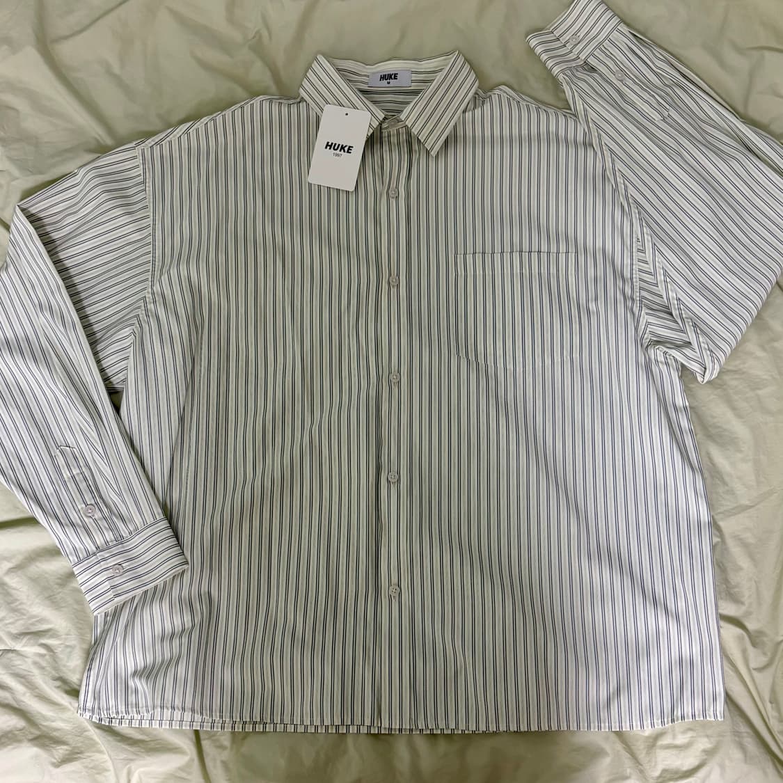 후크 빈티지 스트라이프 셔츠 상품이미지2