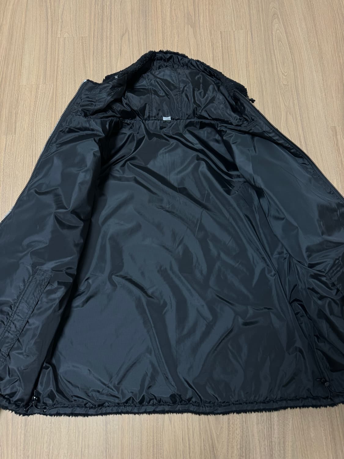 슈프림 x B.B. 사이먼 리버시블 후드 플리스 자켓 블랙 25FW XL 상품이미지8