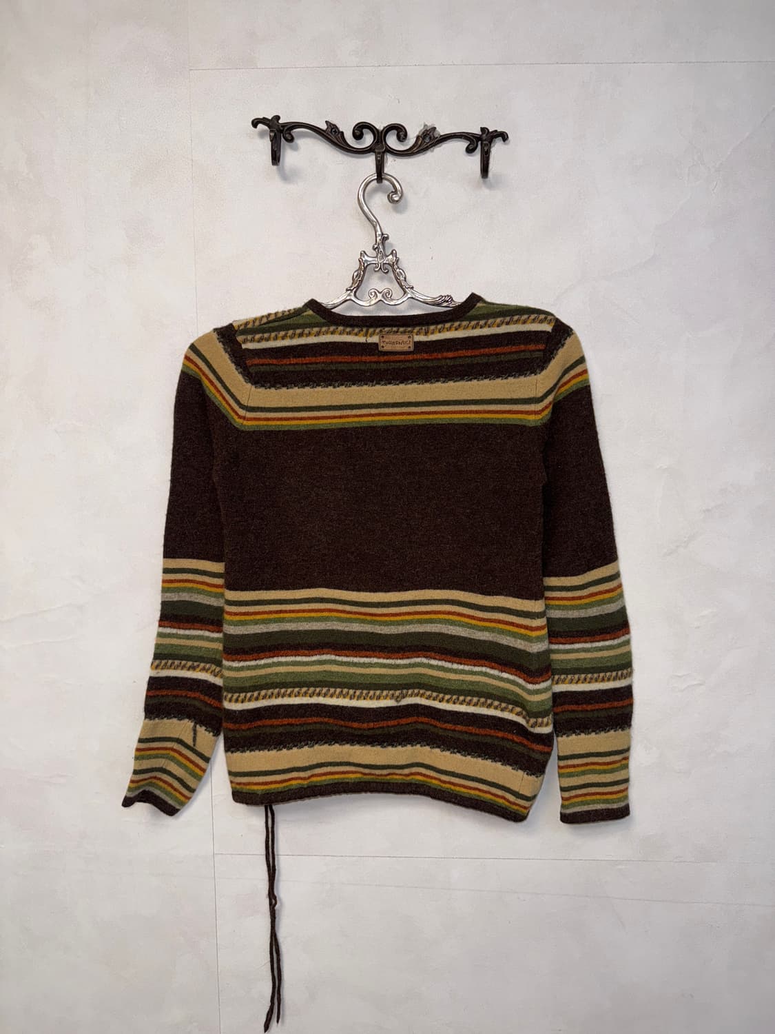 Thursday Island brown bohemian stripe 니트 상품이미지5