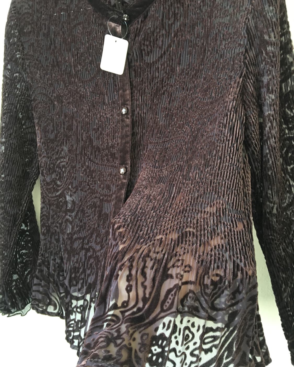 Pattern pleats jacket 상품이미지5