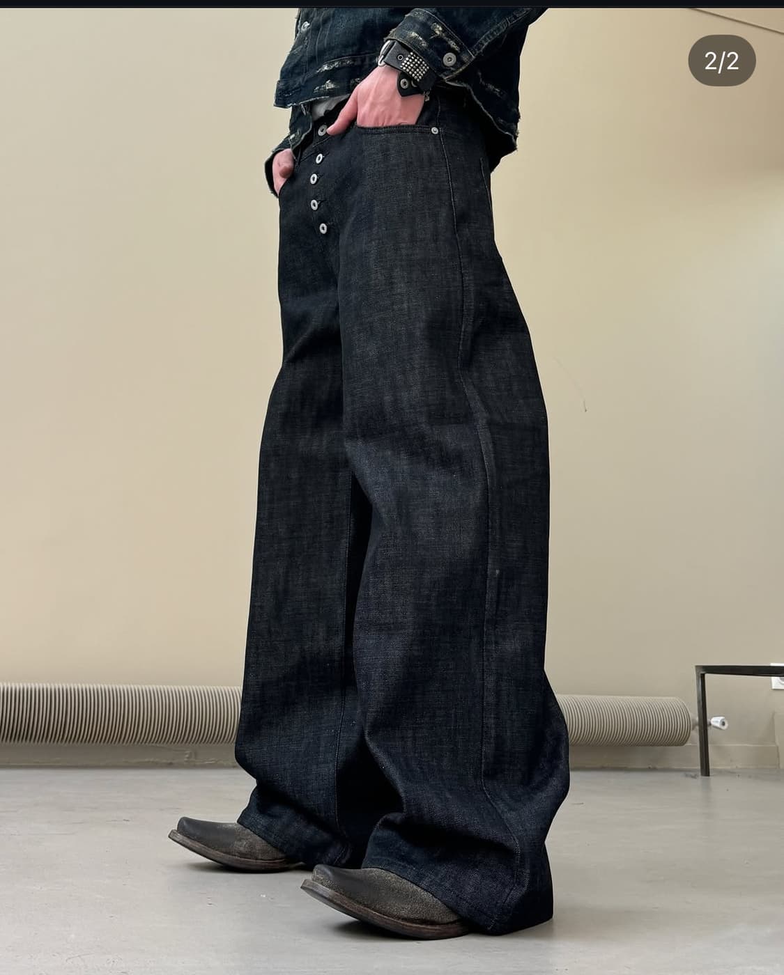 [M] Nofaith studios japanese denim blue 상품이미지2