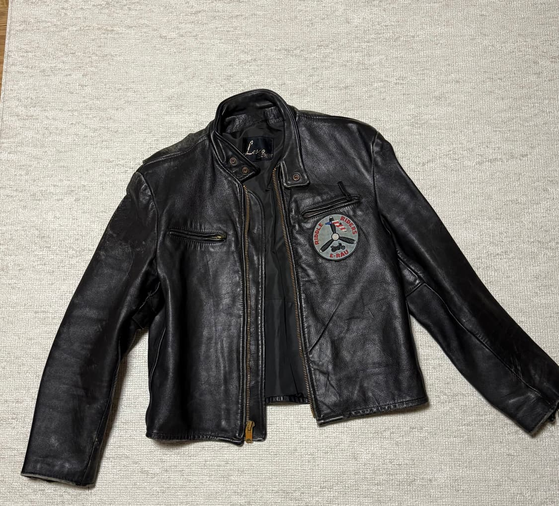 빈티지 레더자켓 상품이미지1