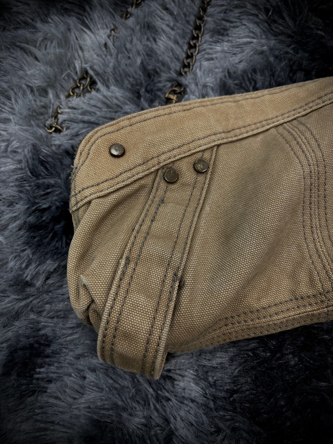 Diesel 아카이브 베이지 금장 크로스백 상품이미지6