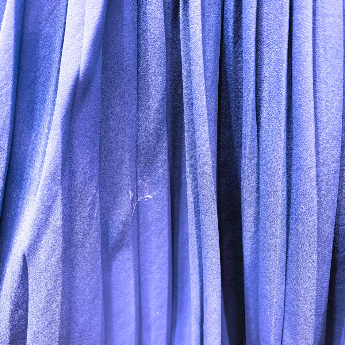 모스키노 진스 플리츠 미니 스커트 언밸런스 레이어드 디테일 플레어핏 블루 상품이미지8