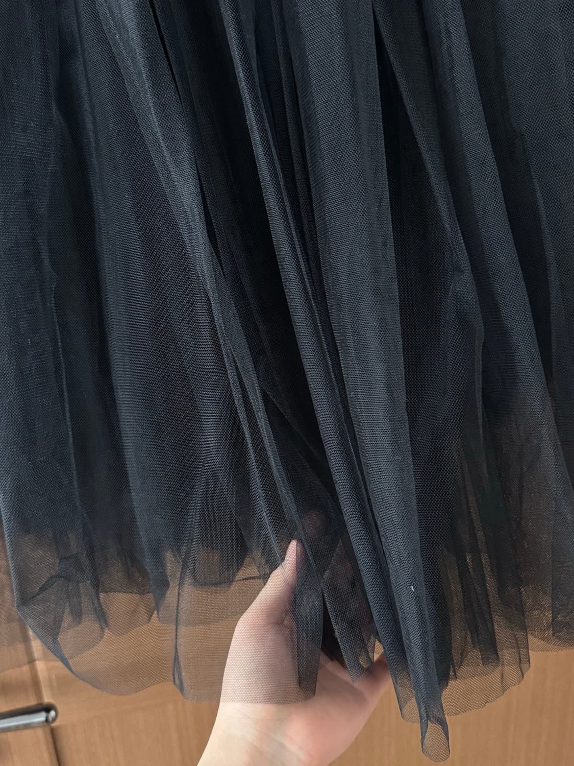(결제중!!)느와케이니노미야 24AW Tulle Skirt (블랙 L) 상품이미지6