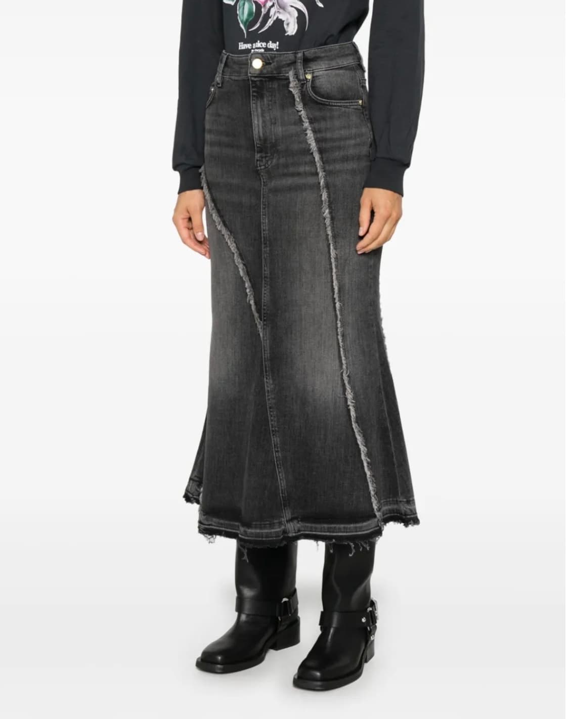 가니 데님 스커트 상품이미지2