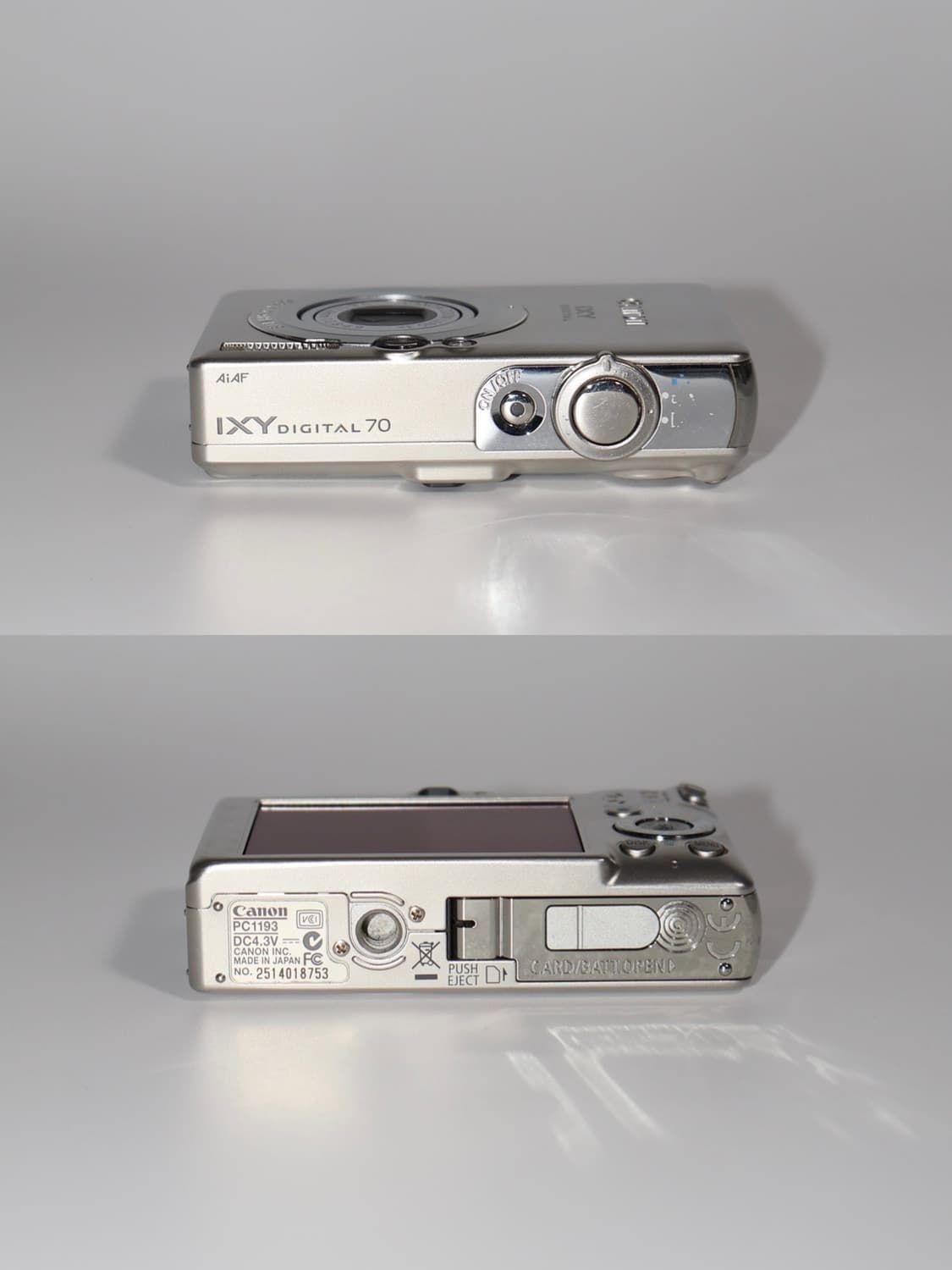 익시 ixy70 (익서스 ixus60) 실버 디카 상품이미지10