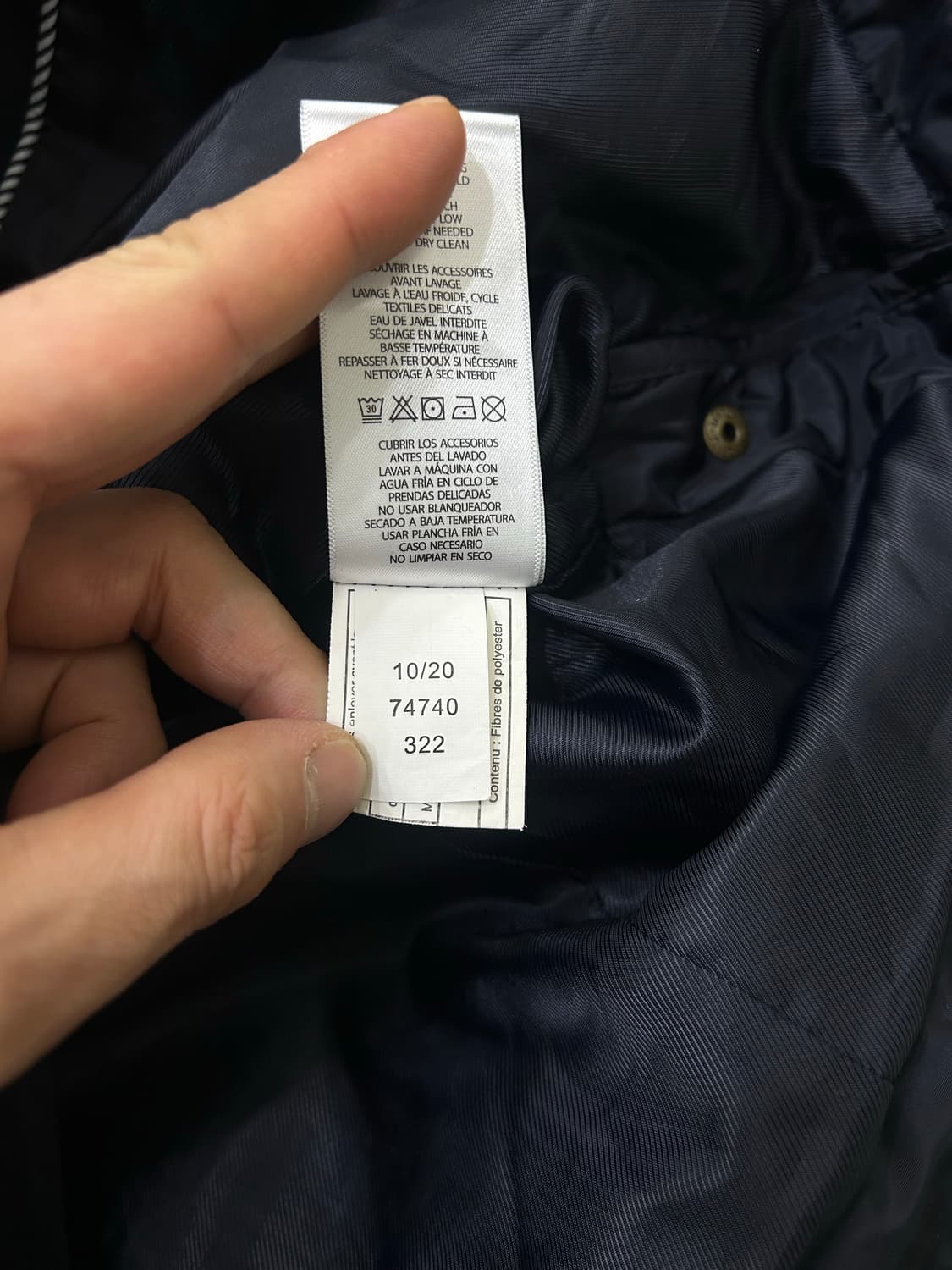 [L]로렌 랄프로렌 퀄티드 자켓/네이비 상품이미지7