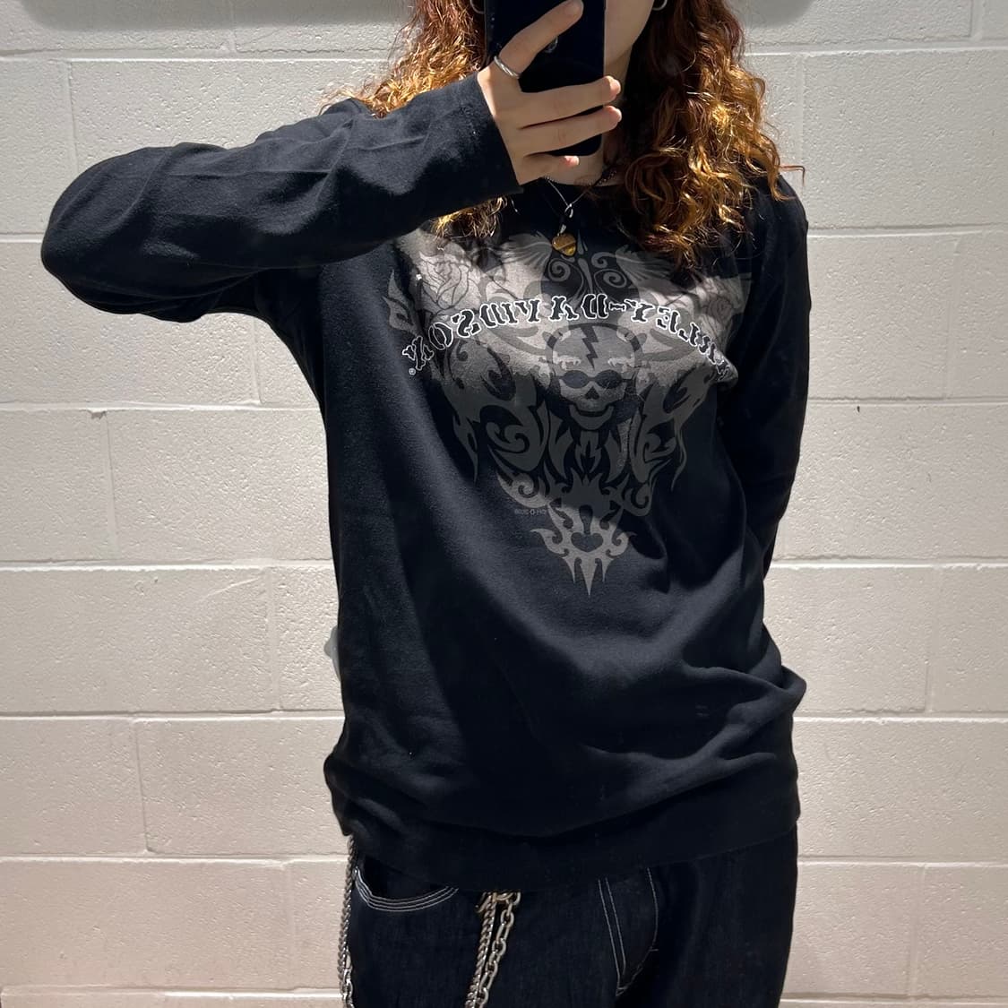 Harley Davidson y2k Skull T-Shirts 상품이미지4