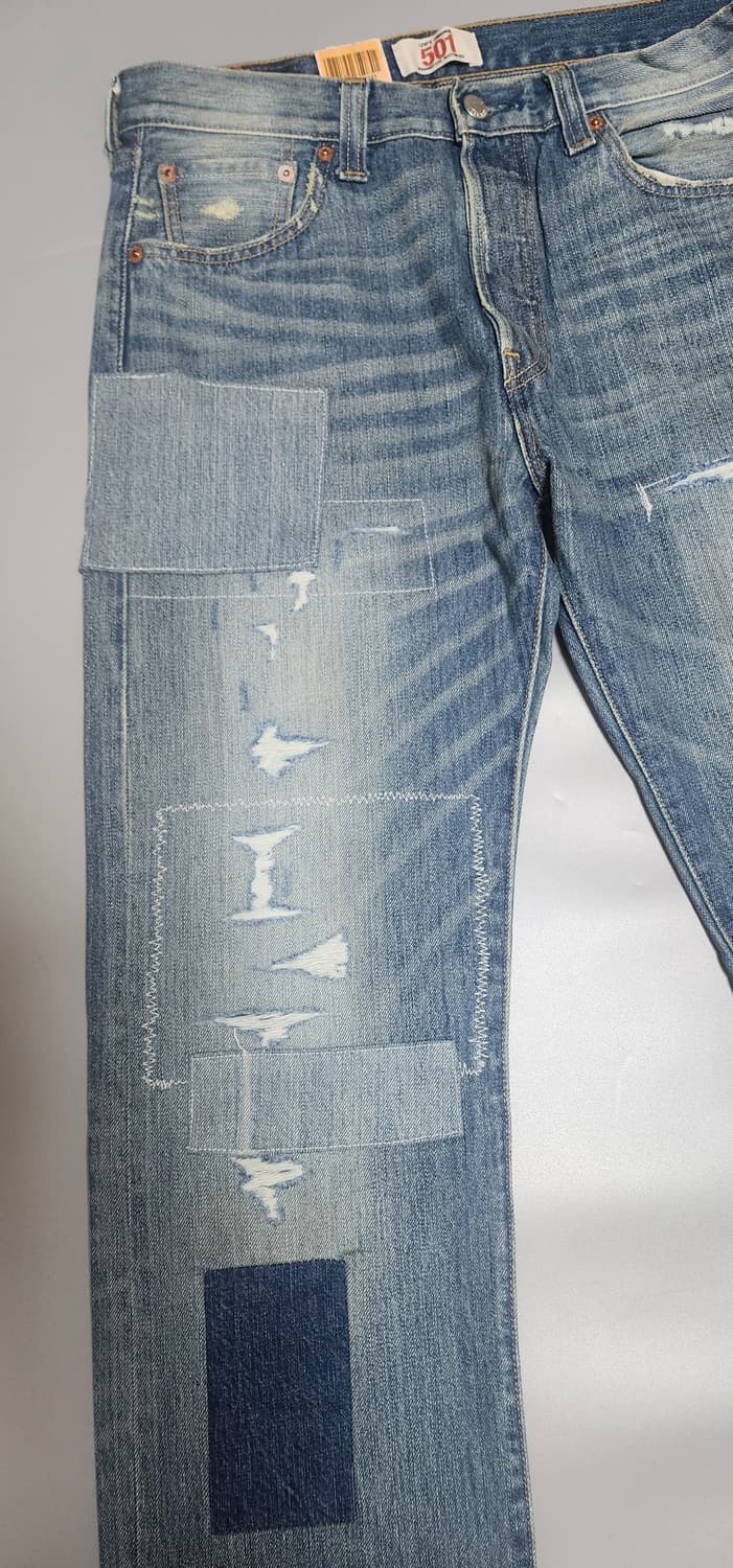리바이스 501 패치워크 리페어 (W30) LEVIS 상품이미지3